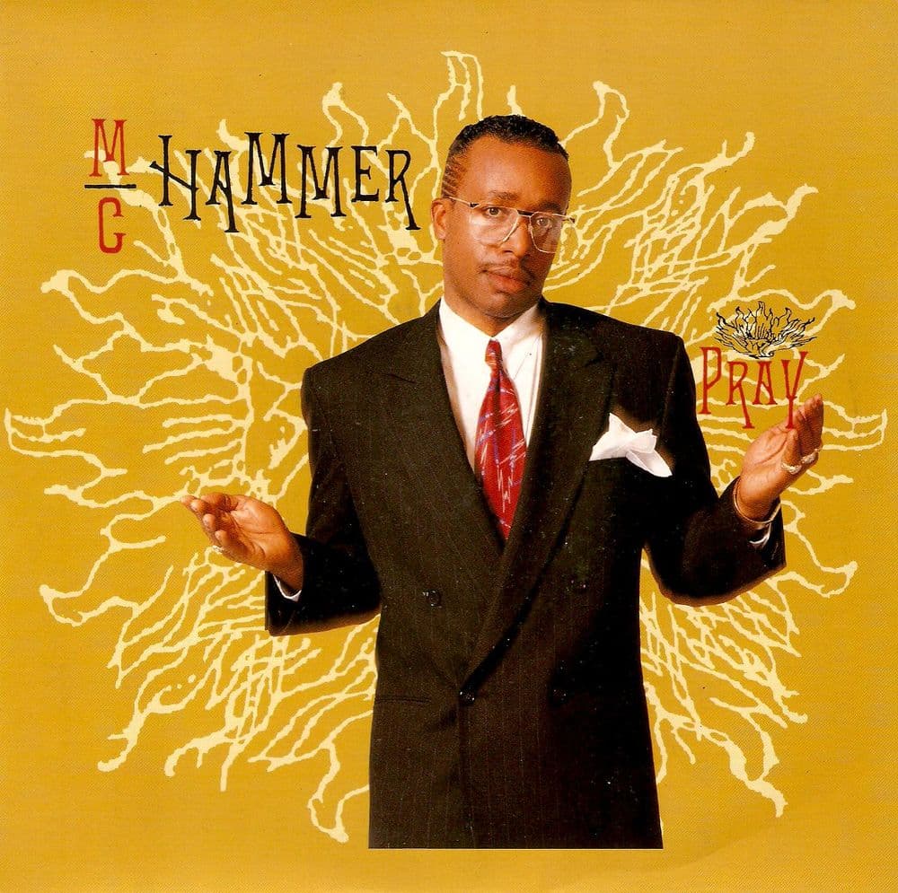 MC HAMMER Pray Vinyl Record 7 Inch Capitol 1990.