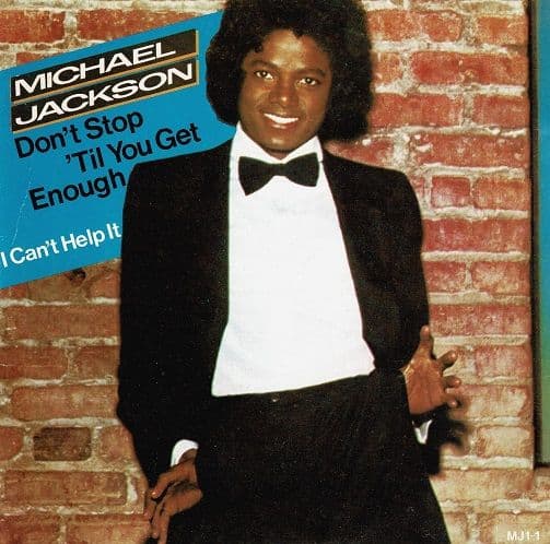 MICHAEL JACKSON Don't Stop 'Til You Get Enough Vinyl Record 7 Inch Epic 1983 Red Vinyl