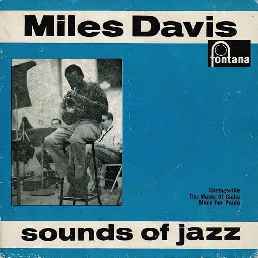 MILES DAVIS Sounds Of Jazz EP Vinyl Record 7 Inch Fontana 1957