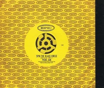 PEARL JAM Spin The Black Circle CD Single Epic 1994