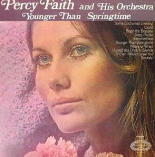 PERCY FAITH Younger Than Springtime LP Vinyl Record Album 33rpm Hallmark 1970