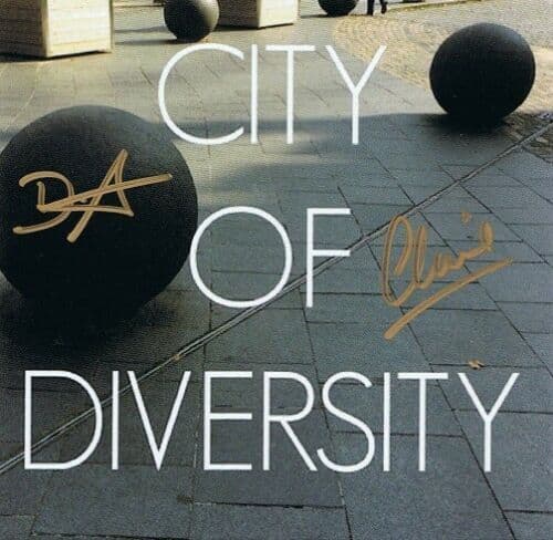 PLASTIC WIZZARD City Of Diversity CD Album Plastic Wizzard 2018 Signed
