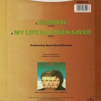 QUEEN Scandal Vinyl Record 7 Inch Parlophone 1989