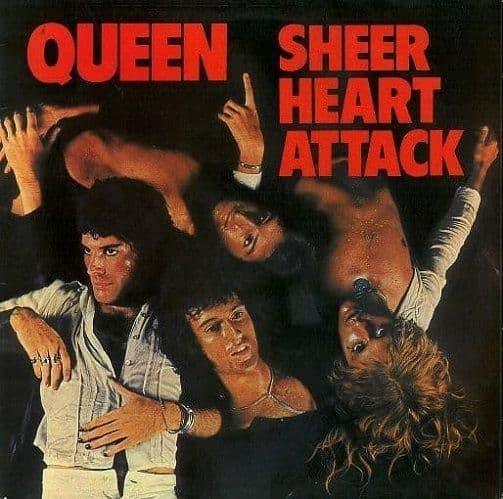 QUEEN Sheer Heart Attack Vinyl Record LP EMI