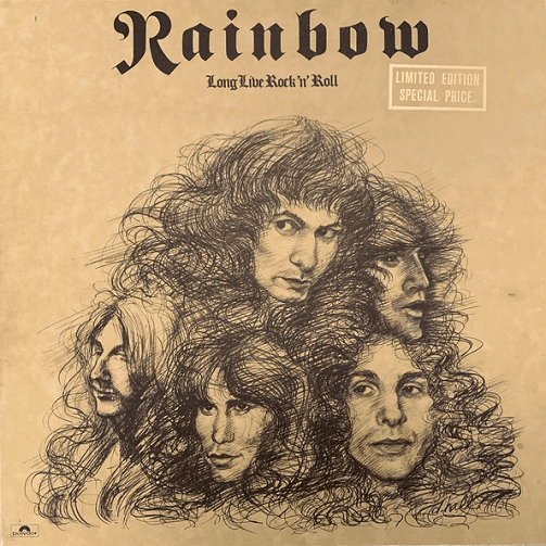 RAINBOW Long Live Rock 'N' Roll Vinyl Record LP Polydor 1978..