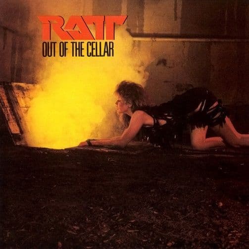 RATT Out Of The Cellar Vinyl Record LP US Atlantic 1984