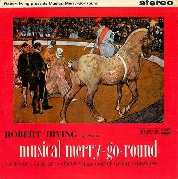 ROBERT IRVING Musical Merry-Go-Round LP Vinyl Record Album 33rpm HMV 1961