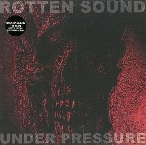 ROTTEN SOUND Under Pressure Vinyl Record LP Back On Black 2016 Blue Vinyl