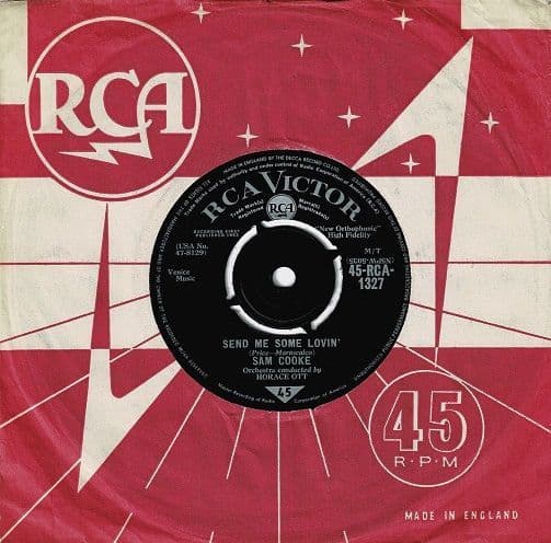 SAM COOKE Send Me Some Lovin' Vinyl Record 7 Inch RCA Victor 1963