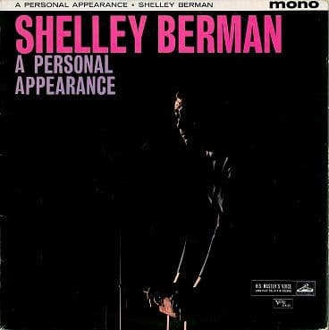 SHELLEY BERMAN A Personal Appearance LP Vinyl Record Album 33rpm HMV Verve 1961