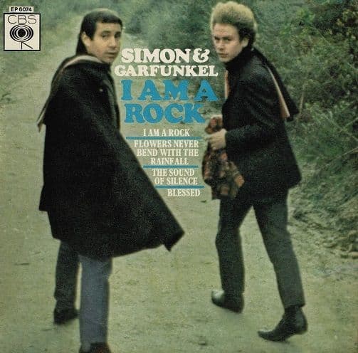 SIMON & GARFUNKEL I Am A Rock EP Vinyl Record 7 Inch CBS 1966