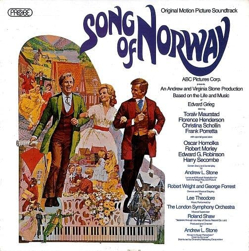 Song Of Norway - Original Motion Picture Soundtrack LP Vinyl Record Album 33rpm Probe 1970
