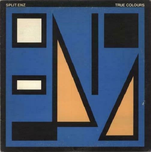 SPLIT ENZ True Colours Vinyl Record LP A&M 1979.