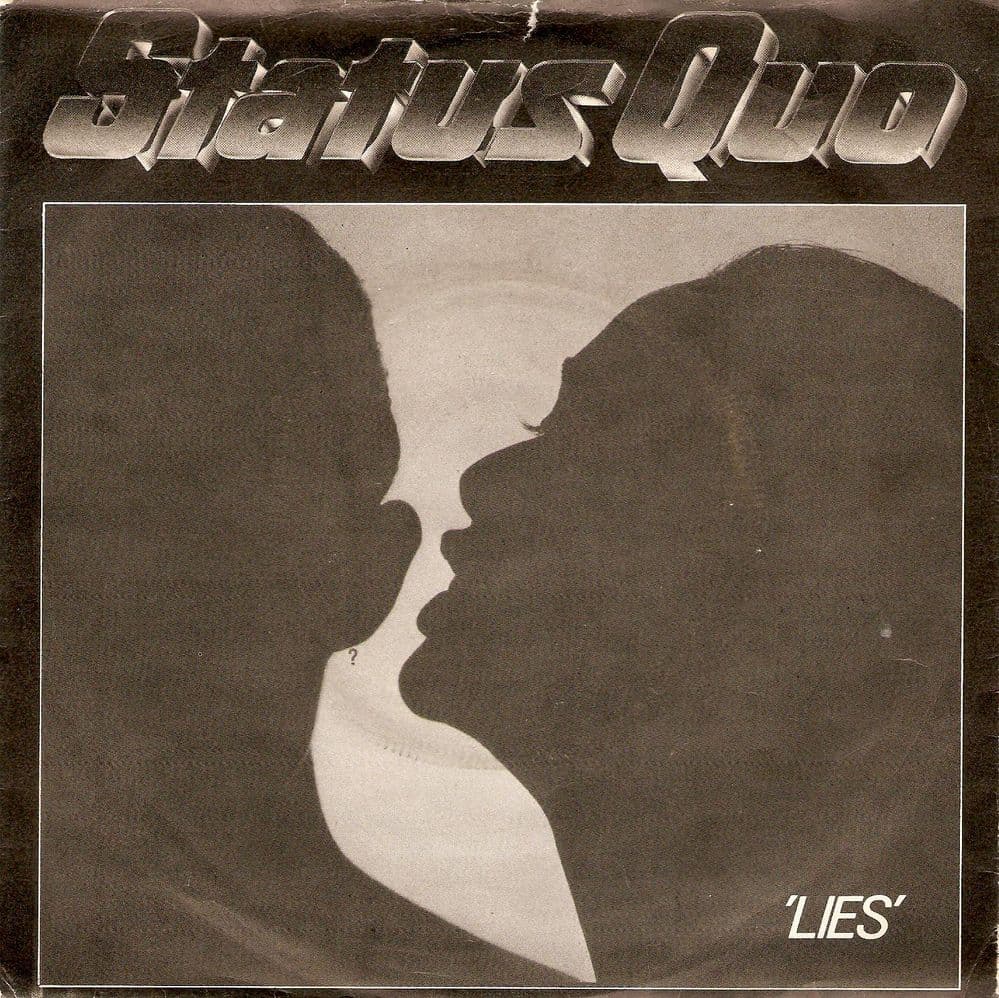 STATUS QUO Lies Vinyl Record 7 Inch German Vertigo 1980