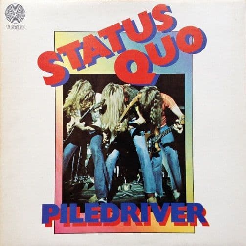 STATUS QUO Piledriver Vinyl Record LP German Vertigo
