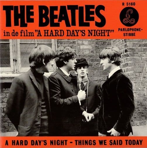 THE BEATLES A Hard Day's Night Vinyl Record 7 Inch Parlophone 2019