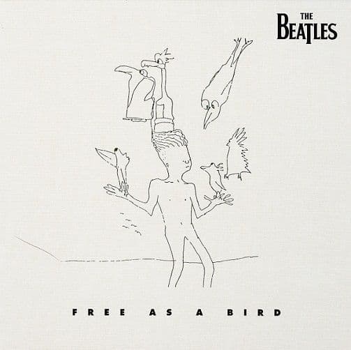 THE BEATLES Free As A Bird Vinyl Record 7 Inch Apple 2019