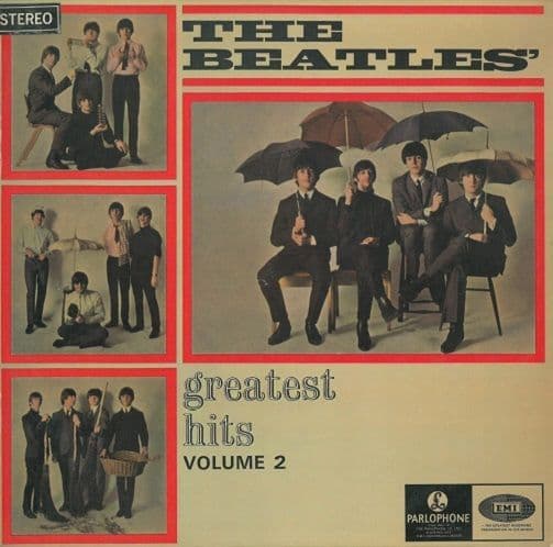 THE BEATLES Greatest Hits Volume 2 Vinyl Record LP Australian Parlophone