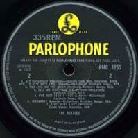 THE BEATLES Help Vinyl Record LP Parlophone 1965