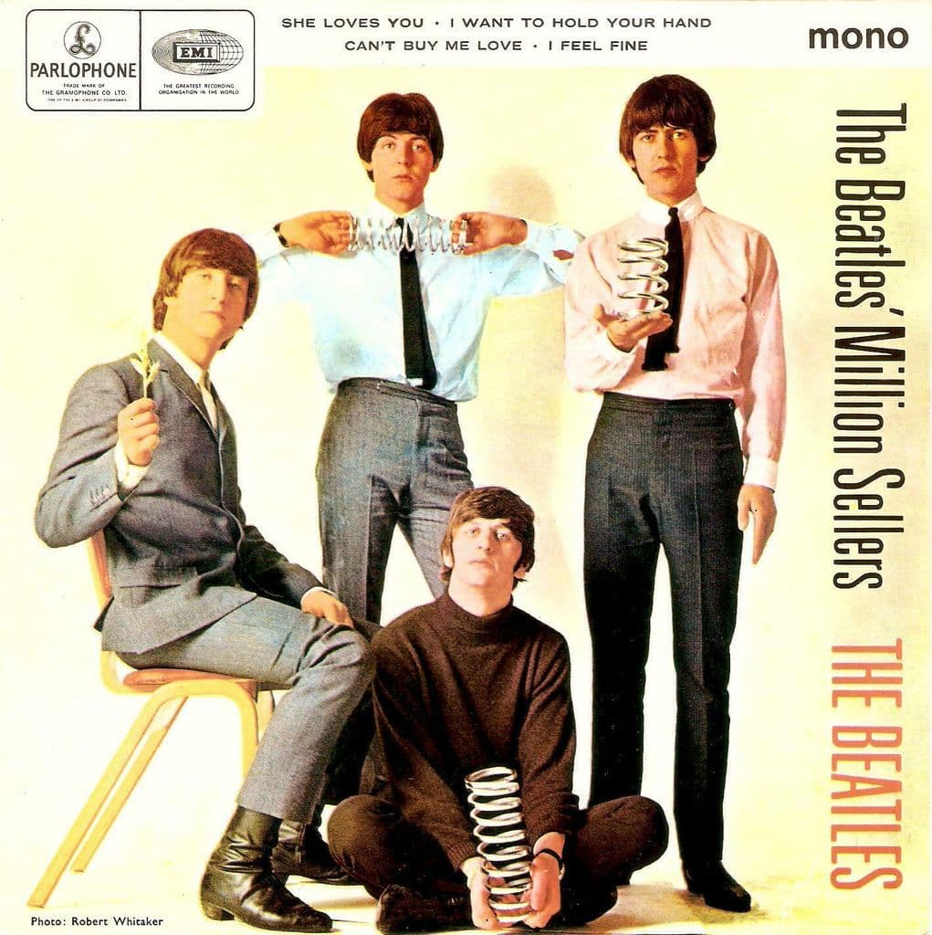 THE BEATLES The Beatles Million Sellers EP Vinyl Record 7 Inch Parlophone THE BEATLES The Beatles Million Sellers EP Vinyl Record 7 Inch Parlophone