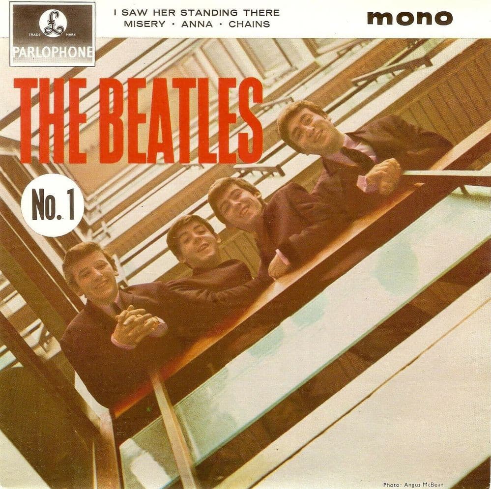 THE BEATLES The Beatles No. 1 EP Vinyl Record 7 Inch Parlophone...
