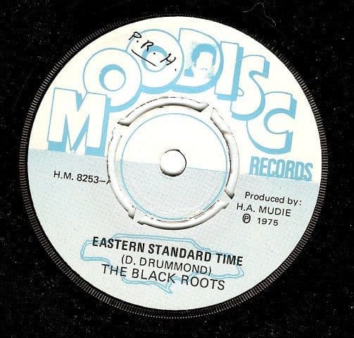 THE BLACK ROOTS Eastern Standard Time Vinyl Record 7 Inch Moodisc 1975