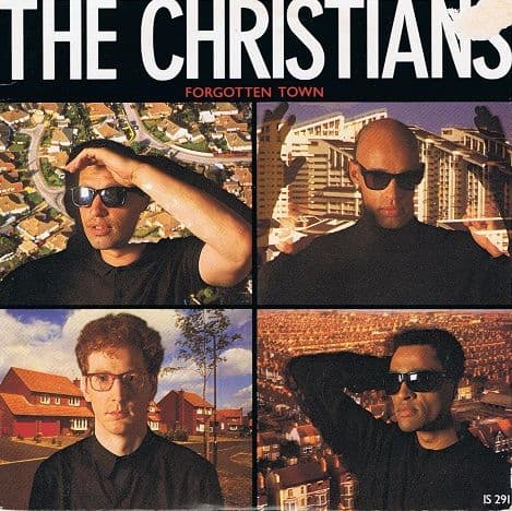 THE CHRISTIANS Forgotten Town Vinyl Records 7 Inch Island 1987