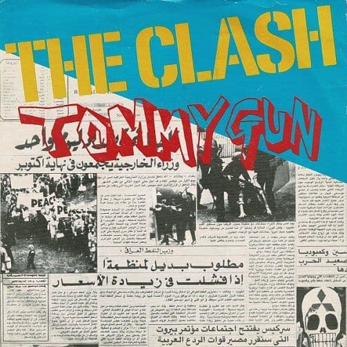 THE CLASH Tommy Gun Vinyl Record 7 Inch CBS 1978