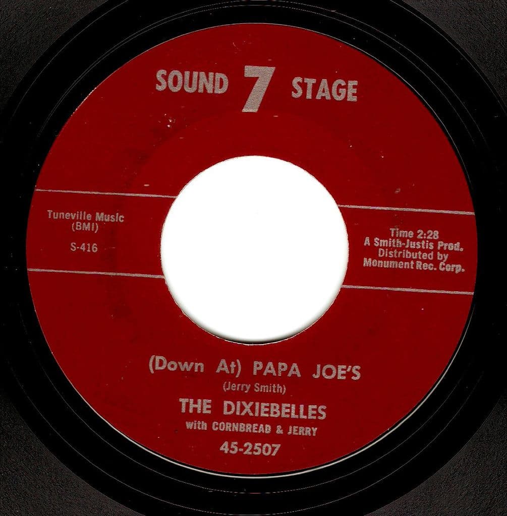The Dixiebelles Down At Papa Joe S Vinyl Record 7 Inch Us Sound Stage 7 1963