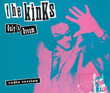 THE KINKS Only A Dream CD Single Columbia 1993.