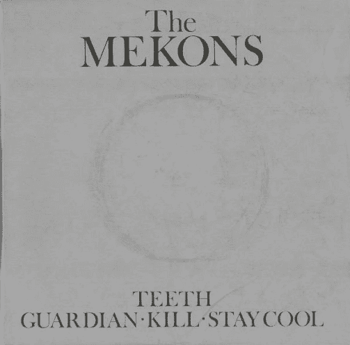 THE MEKONS Teeth Vinyl Record 7 Inch Virgin 1980 Double Pack