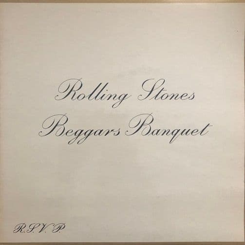 THE ROLLING STONES Beggars Banquet Vinyl Record LP Decca