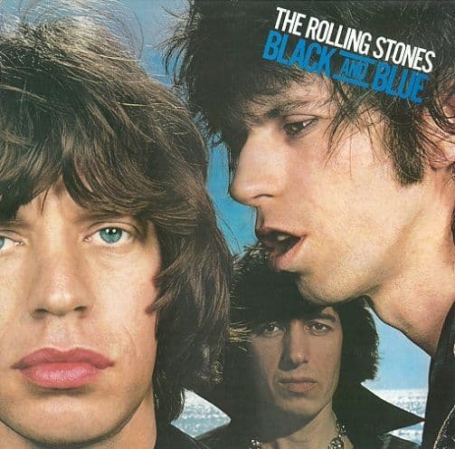 THE ROLLING STONES Black And Blue Vinyl Record LP Rolling Stones 1976