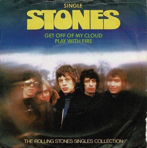 THE ROLLING STONES Get Off My Cloud Vinyl Record 7 Inch Decca 1980