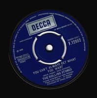 THE ROLLING STONES Honky Tonk Women Vinyl Record 7 Inch Decca 1969