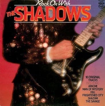 THE SHADOWS Rock On With The Shadows LP Vinyl Record Album 33rpm MFP 1979