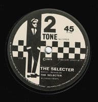 THE SPECIALS (THE SPECIAL AKA) Gangsters Vinyl Record 7 Inch 2 Tone 1979