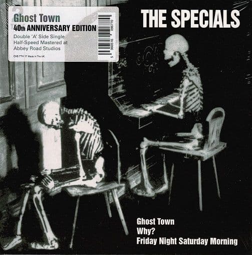 THE SPECIALS (THE SPECIAL AKA) Ghost Town Vinyl Record 7 Inch 2 Tone 2021