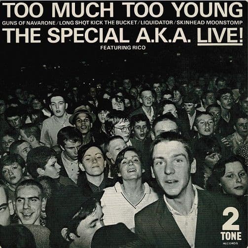 THE SPECIALS THE SPECIAL AKA Too Much Too Young EP Vinyl Record 7 Inch ...