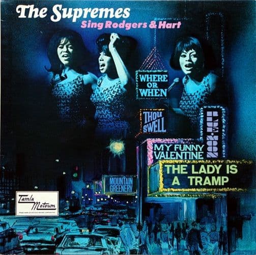 THE SUPREMES The Supremes Sing Rodgers And Hart Vinyl Record LP Tamla Motown 1967