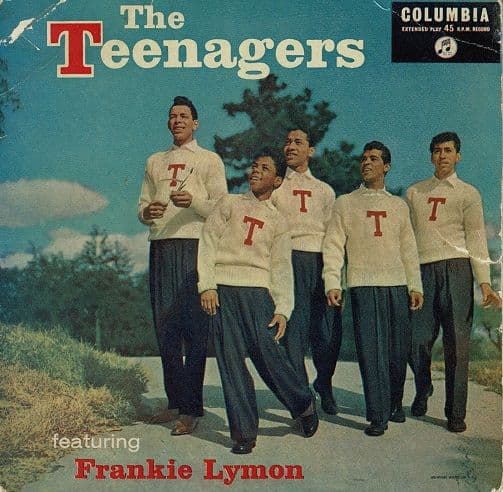 THE TEENAGERS FEATURING FRANKIE LYMON The Teenagers Featuring Frankie Lymon EP 7 Inch Columbia 1957