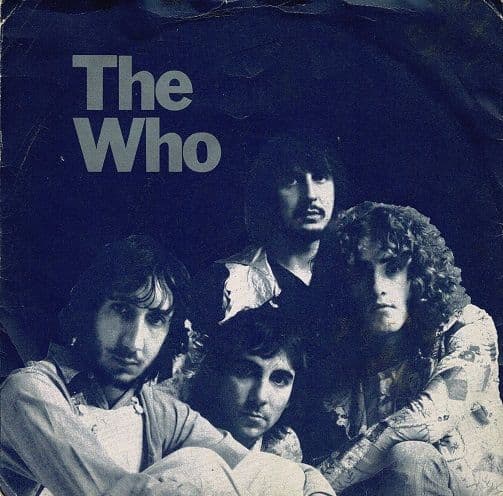 THE WHO Won't Get Fooled Again Vinyl Record 7 Inch Track 1971