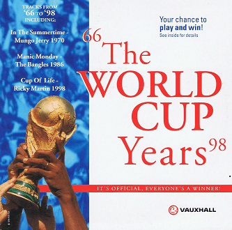The World Cup Years CD Album PROMO Sony 1998