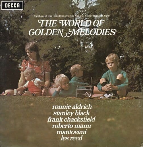 The World Of Golden Melodies Vinyl Record LP Decca 1971