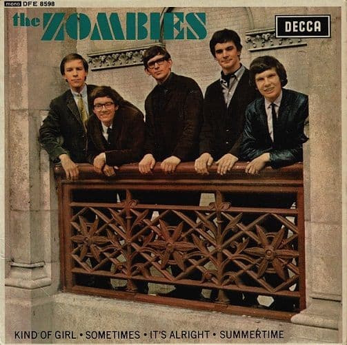 THE ZOMBIES The Zombies EP Vinyl Record 7 Inch Decca 1964