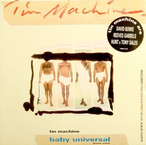 TIN MACHINE Baby Universal Vinyl Record 12 Inch London 1991