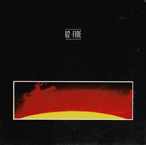 U2 Fire Vinyl Record 7 Inch Irish CBS 1981