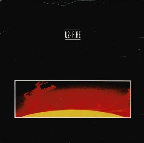 U2 Fire Vinyl Record 7 Inch Island 1981 Double Pack