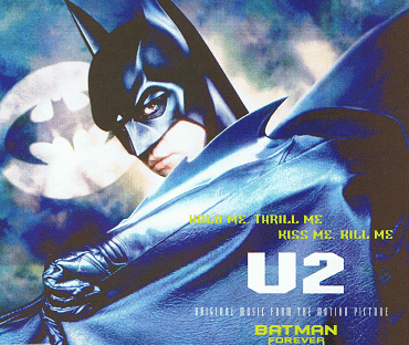 U2 Hold Me, Thrill Me, Kiss Me, Kill Me CD Single Atlantic 1995