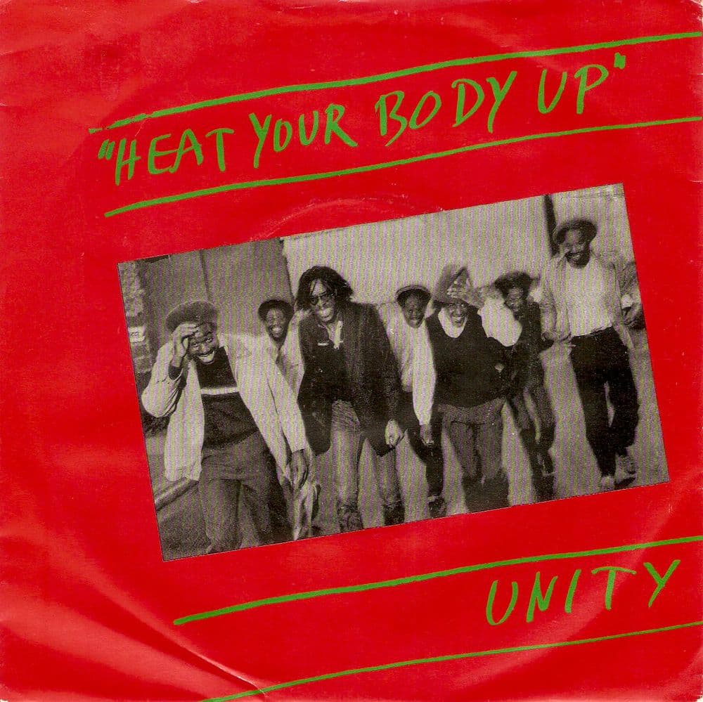 UNITY Heat Up Your Body Vinyl Record 7 Inch Virgin 1983